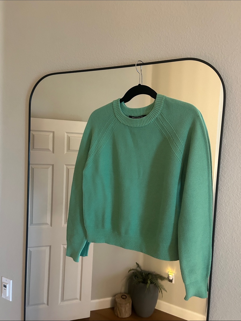 French Connection Seafoam Green Crewneck Sweater